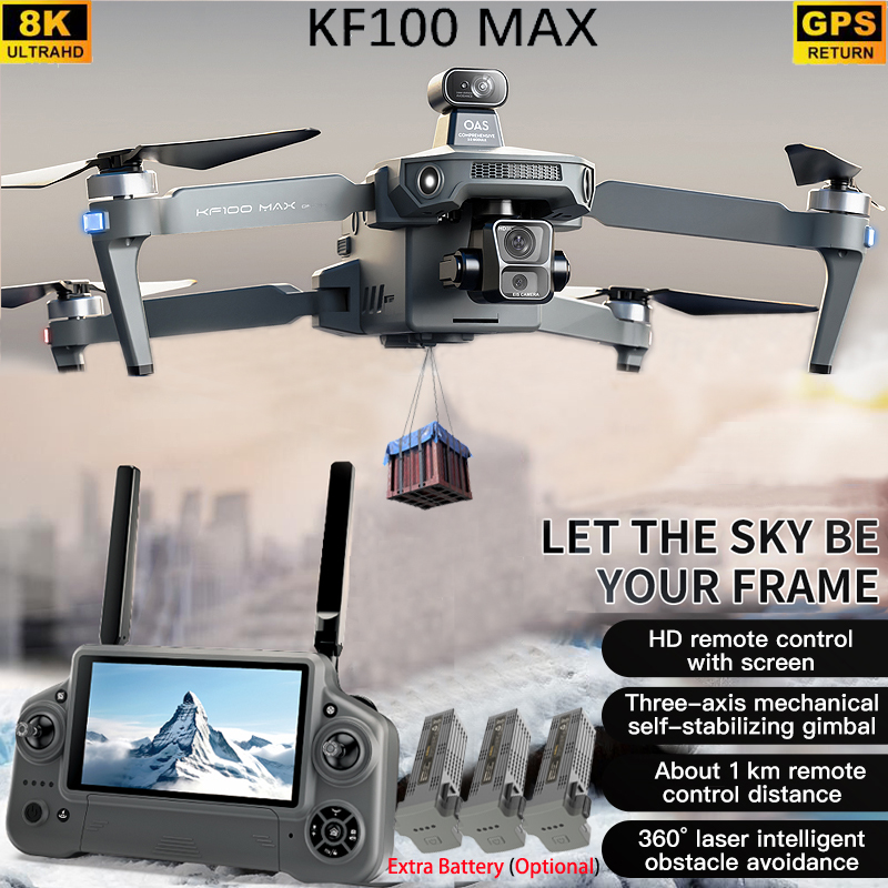 KF100 MAX GPS Drone 4K Camera  - огляд і ціна Rc Helicopter Charger